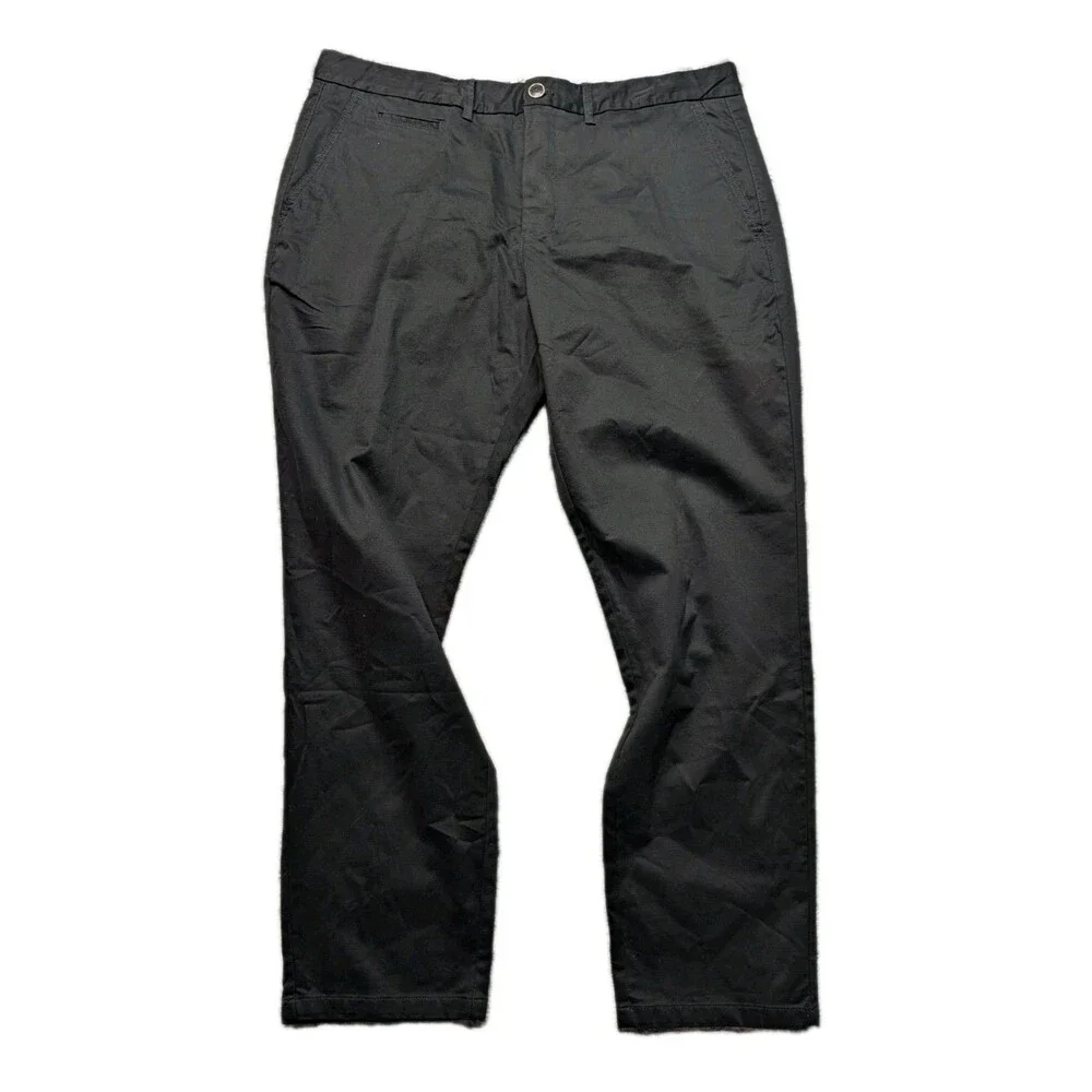 NEW Perk Feel Good Chinos Men’s 38x30* Slim Fit Stretch Black Pants NWT